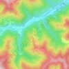 Mappa topografica Siglioli, altitudine, rilievo