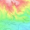 Mappa topografica San Pedro del Cebollar, altitudine, rilievo