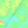 Mappa topografica El Rocio, altitudine, rilievo