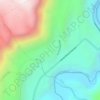 Mappa topografica Río Blanco, altitudine, rilievo