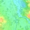 Mappa topografica Moorbek, altitudine, rilievo
