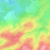 Mappa topografica Les Noyers, altitudine, rilievo