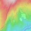 Mappa topografica Costero, altitudine, rilievo
