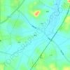 Mappa topografica 葛洲, altitudine, rilievo