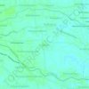 Mappa topografica Udaiyalur, altitudine, rilievo