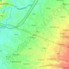 Mappa topografica Jaten, altitudine, rilievo