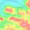 Mappa topografica Knott Oak, altitudine, rilievo