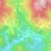 Mappa topografica Rovieto Superiore, altitudine, rilievo