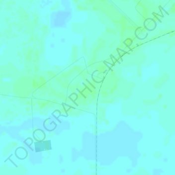 Mappa topografica La Loma, altitudine, rilievo