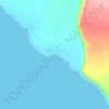 Mappa topografica Puʻuohāʻupu, altitudine, rilievo