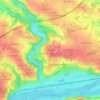 Mappa topografica La Mabonnière, altitudine, rilievo