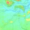 Mappa topografica Prakash Nagar, altitudine, rilievo