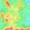 Mappa topografica Les Champs, altitudine, rilievo