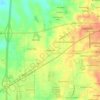 Mappa topografica Westwood, altitudine, rilievo