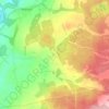 Mappa topografica Kirkhall, altitudine, rilievo