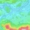 Mappa topografica St. Martin - San Martino, altitudine, rilievo