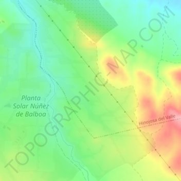 Mappa topografica Las Traseras, altitudine, rilievo