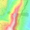 Mappa topografica Lumbisí, altitudine, rilievo