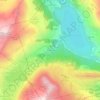 Mappa topografica Les Combes, altitudine, rilievo