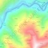 Mappa topografica Baragaon, altitudine, rilievo
