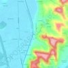 Mappa topografica Unet, altitudine, rilievo