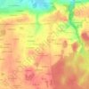 Mappa topografica Le Clos Lorent, altitudine, rilievo