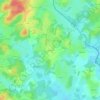 Mappa topografica Salesses, altitudine, rilievo