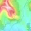 Mappa topografica El Chorrero, altitudine, rilievo