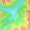 Mappa topografica Buffalo Creek, altitudine, rilievo