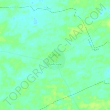 Mappa topografica Dulchasar, altitudine, rilievo