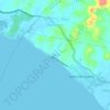 Mappa topografica Purok 3, altitudine, rilievo