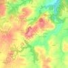Mappa topografica Saint-Urnan, altitudine, rilievo