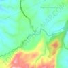 Mappa topografica Mantalongon, altitudine, rilievo