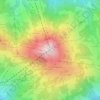 Mappa topografica Hohe Salve, altitudine, rilievo