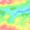 Mappa topografica Los Hermanos, altitudine, rilievo