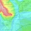 Mappa topografica Andrésy, altitudine, rilievo