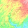 Mappa topografica Magelang, altitudine, rilievo