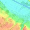 Mappa topografica La Bichonnière, altitudine, rilievo