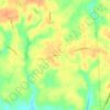 Mappa topografica Balty, altitudine, rilievo