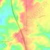 Mappa topografica Pine Level, altitudine, rilievo