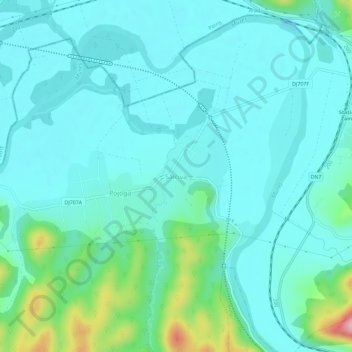 Mappa topografica Sălciva, altitudine, rilievo