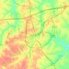 Mappa topografica Mount Sterling, altitudine, rilievo