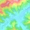 Mappa topografica Spedalicchio, altitudine, rilievo