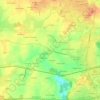Mappa topografica Béléan, altitudine, rilievo