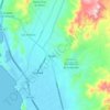 Mappa topografica Mala, altitudine, rilievo