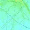 Mappa topografica Vangadizza, altitudine, rilievo