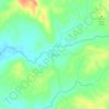 Mappa topografica Baras, altitudine, rilievo