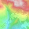 Mappa topografica Bademağacı, altitudine, rilievo