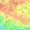 Mappa topografica Kervengu, altitudine, rilievo