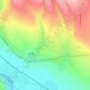 Mappa topografica Mereni, altitudine, rilievo